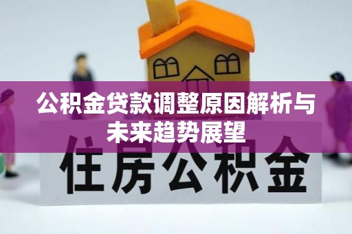 高邑公积金贷款调整原因解析与未来趋势展望