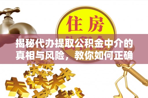 高邑揭秘代办提取公积金中介的真相与风险，教你如何正确操作