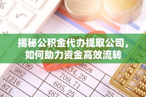 高邑揭秘公积金代办提取公司，如何助力资金高效流转