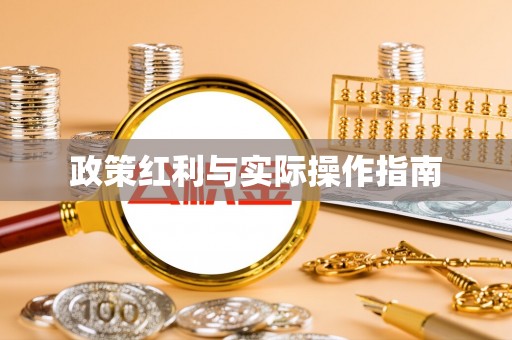 高邑政策红利与实际操作指南