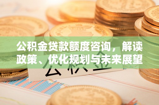 高邑公积金贷款额度咨询，解读政策、优化规划与未来展望