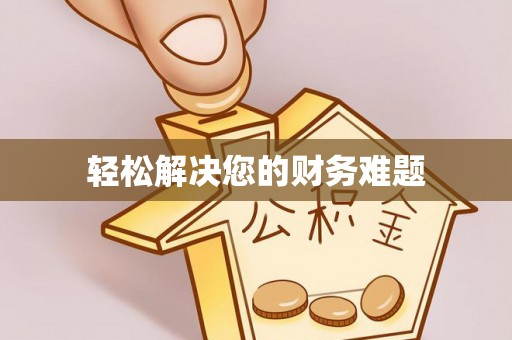 高邑轻松解决您的财务难题