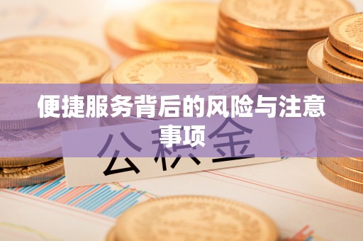高邑便捷服务背后的风险与注意事项