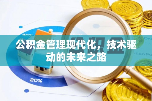 高邑公积金管理现代化，技术驱动的未来之路